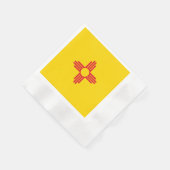 Nieuw vlaggenontwerp voor Mexico-staat Servetten (Hoek)