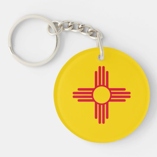 Nieuw vlaggenontwerp voor Mexico-staat Sleutelhanger (Voorkant)