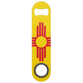 Nieuw vlaggenontwerp voor Mexico-staat Speed Flessenopener (Achterkant)