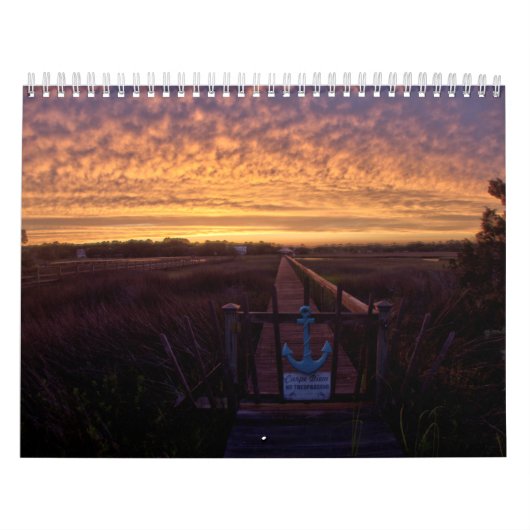 Nieuw voor 2025 Pawleys Island Muur Kalender (Hoes)