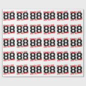 Nieuw voor '88 cadeaupapier (Vlak)