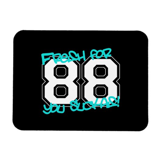 Nieuw voor '88 magneet (Horizontaal)