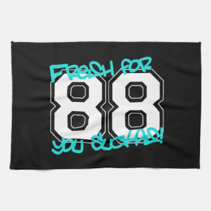 Nieuw voor '88 theedoek