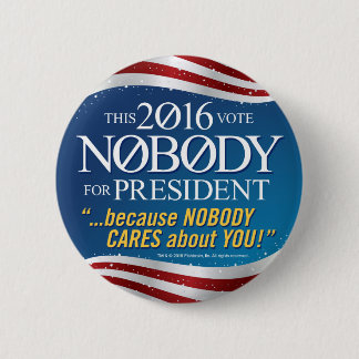 NIEUW VOOR President IN 2016 Ronde Button 5,7 Cm