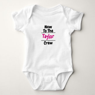 Nieuw voor Taylor Crew - Aangepaste naam Romper