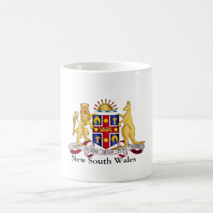 Nieuw wapenschild van Zuid-Wales Koffiemok