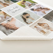 Nieuw Weds Fotocollage Sherpa Deken (3/4)