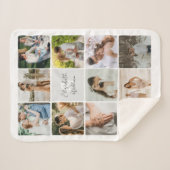 Nieuw Weds Fotocollage Sherpa Deken (Voorkant (horizontaal))