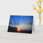 Nieuw Wenskaart Mercies Kaart (Gele Bloem)