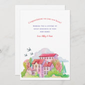 Nieuw Wenskaart voor starttijd Kaart (Voorkant / Achterkant)