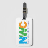 Nieuw Wereld Koraal Bagagelabel (Voorkant (verticaal))
