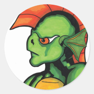 Nieuw wezen uit de Black Lagoon Ronde Sticker