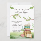 Nieuw winkelboekje zal binnenkort met Baby shower  Kaart (Voorkant)