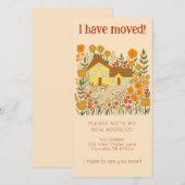 Nieuw woonadres Schattigee boerderij boomvrije Kaa Save The Date (Voorkant / Achterkant)