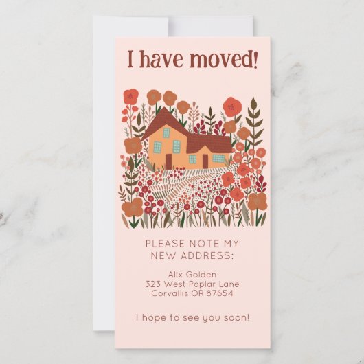 Nieuw woonadres Schattigee boerderij boomvrije Kaa Save The Date (Voorkant)