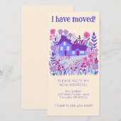 Nieuw woonadres Schattigee boerderij boomvrije Kaa Save The Date (Voorkant / Achterkant)