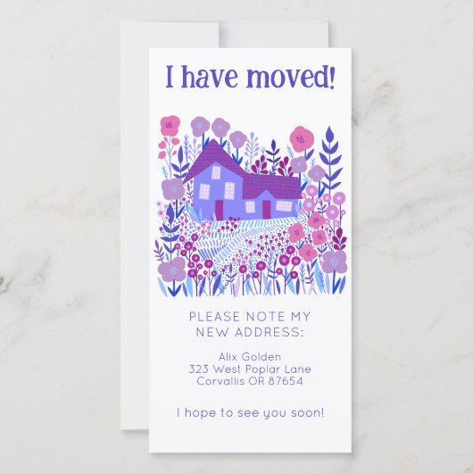 Nieuw woonadres Schattigee boerderij boomvrije Kaa Save The Date (Voorkant)