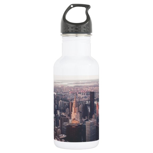 Nieuw York Chrysler Building NYC Waterfles (Voorkant)
