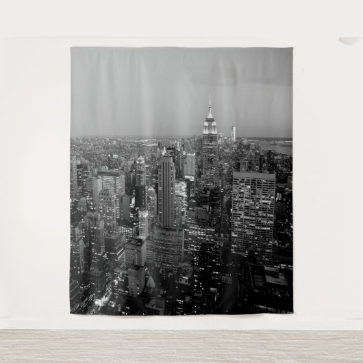 Nieuw-York City Manhattan Skyline Muur Kunst Mozaï Wandkleed (Voorkant)