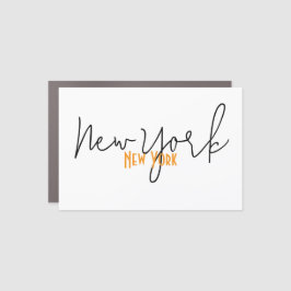 Nieuw-York City, New York Souvenir Car Magnet Automagneet