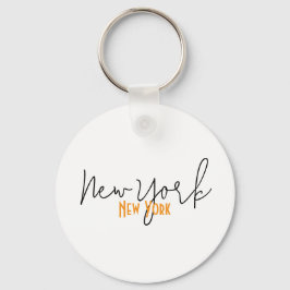 Nieuw York City, New York Souvenir Sleutelhanger