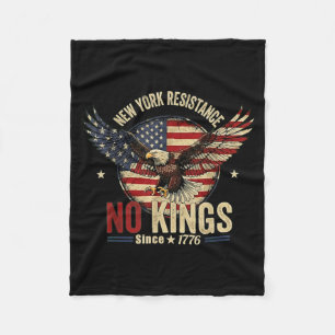 Nieuw york ny verzetskings sinds 1776 patriottisch fleece deken