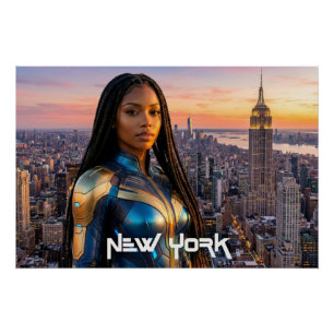 NIEUW YORK - NYC - PERFECT POSTER