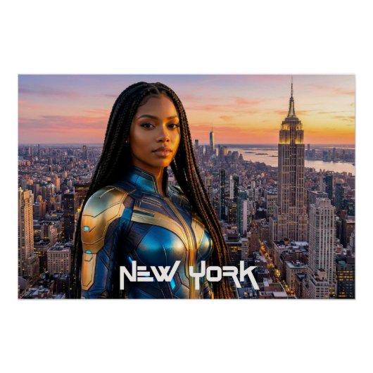 NIEUW YORK - NYC - PERFECT POSTER (Voorkant)