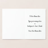 Nieuw-York Souvenir Wenskaarten Aangepast Zilver Folie Kaarten (Binnen)