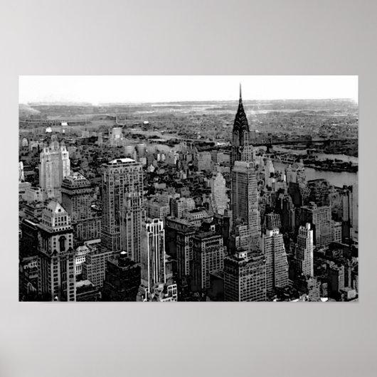 Nieuw-York Stad Poster Afdruk (Voorkant)