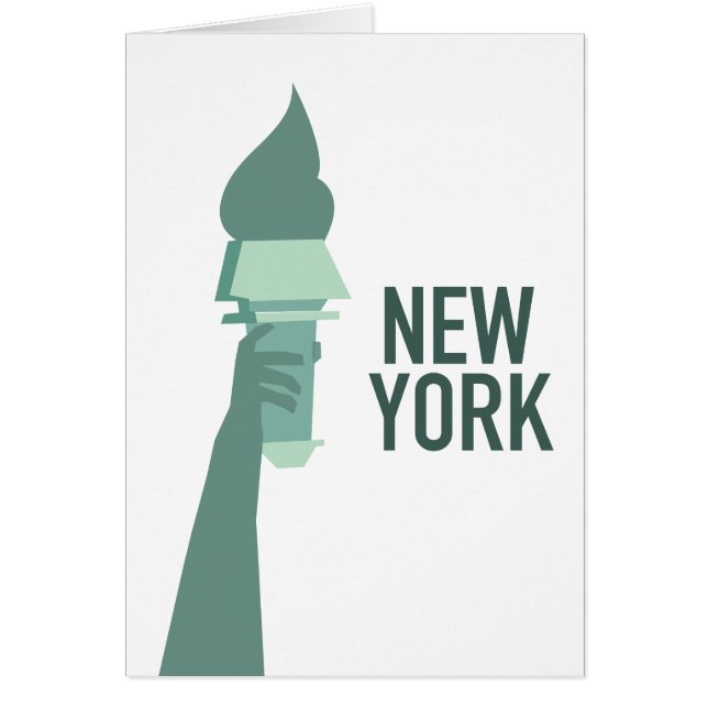 Nieuw York Standbeeld van de Vrijheid (Voorkant)