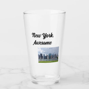 Nieuw York thema Glas