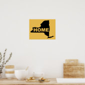Nieuw York Thuis Poster Bord (Keuken)