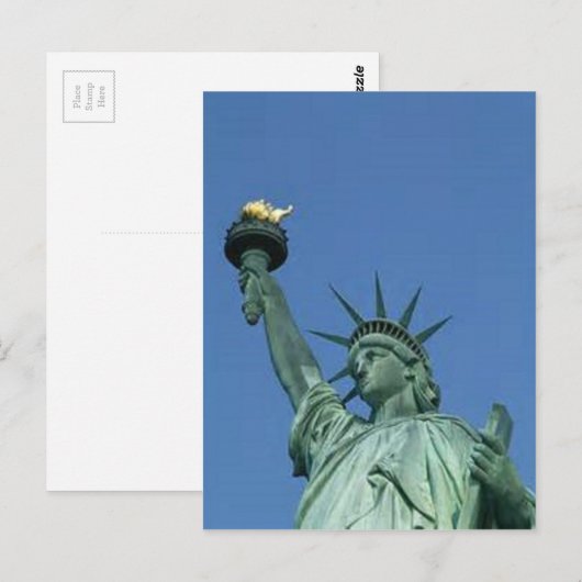 NIEUW-YORKSTATUUT VAN VRIJHEID BRIEFKAART (Voorkant / Achterkant)