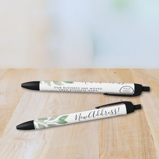 Nieuw Zakelijk Logo  Zwarte Inkt Pen