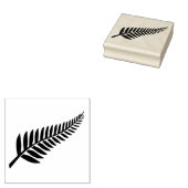 NIEUW ZEALAND FERN RUBBER STAMP RUBBERSTEMPEL (Gestempeld)