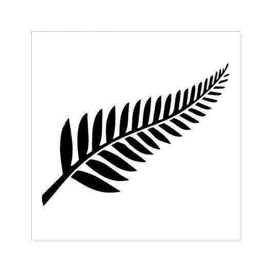 NIEUW ZEALAND FERN RUBBER STAMP RUBBERSTEMPEL (Afrduk)