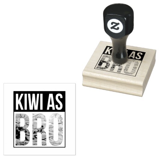 NIEUW-ZEALAND KIWI ALS BRO RUBBERSTEMPEL (Gestempeld)