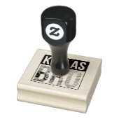 NIEUW-ZEALAND KIWI ALS BRO RUBBERSTEMPEL (Stempel)