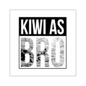 NIEUW-ZEALAND KIWI ALS BRO RUBBERSTEMPEL (Afrduk)