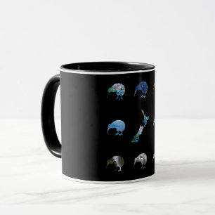 NIEUW-ZEALAND KIWI FERN PAUA MOK