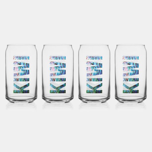 NIEUW-ZEALAND KIWI PAUA BLIKVORM GLAS (Voorkant)