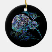 NIEUW ZEALAND KIWI PAUA CHRISTMAS ORNAMENT (Voorkant)