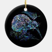 NIEUW ZEALAND KIWI PAUA CHRISTMAS ORNAMENT (Achterkant)