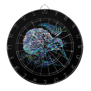 NIEUW ZEALAND KIWI PAUA DARTBOARD DARTBORD