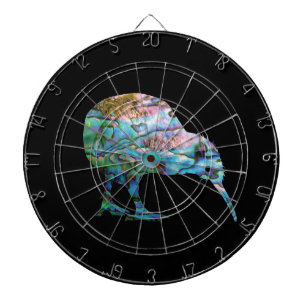 NIEUW ZEALAND KIWI PAUA DARTBOARD DARTBORD