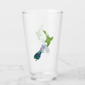NIEUW ZEALAND KIWI PAUA-glas Glas (Voorkant)