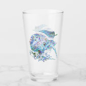 NIEUW ZEALAND KIWI PAUA GLASS GLAS (Voorkant)