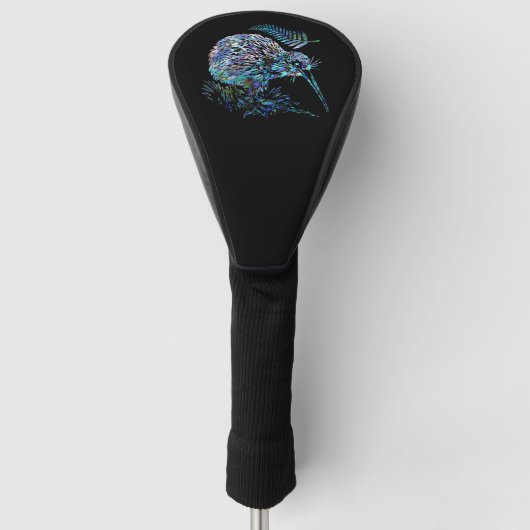 NIEUW-ZEALAND KIWI PAUA GOLFHEADCOVER (Voorkant)