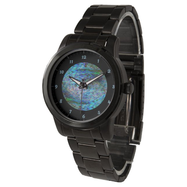 NIEUW-ZEALAND KIWI PAUA HORLOGE (Gekanteld)